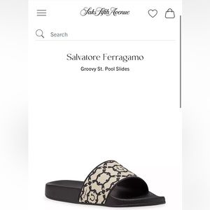 Ferragamo Groovy St slides